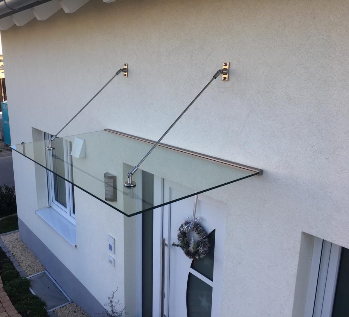 Vordach Glas 300 X 150